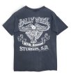 画像4: 【90's】【ビンテージ】【USA製】【STURGIS RALLY WEEK】グレー【バイクTシャツ】【両面プリント】【サイズM】 (4)