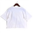 画像4: 【90's】ビンテージ【BODY FORCE】【クロップドTシャツ】白【ボタニカル柄】観葉植物【レディース古着】プリント【Mサイズ程度】 (4)
