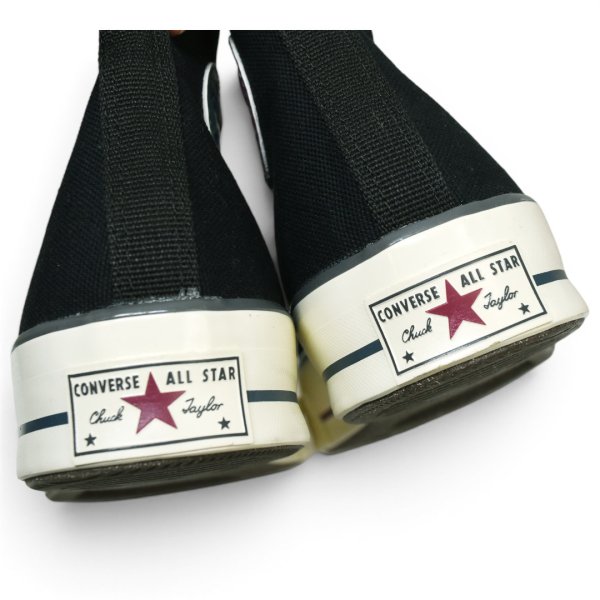 画像4: ほぼ未使用【コンバース】converse【CT70】【chuck 70】【黒】グラデーションパッチ【オールスター】A02758C【ハイカットシューズ】【27.5ｃｍ】  (4)