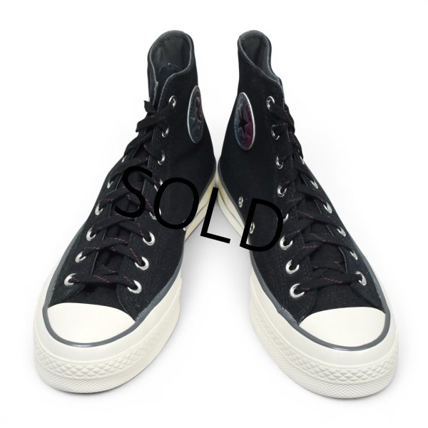 画像6: ほぼ未使用【コンバース】converse【CT70】【chuck 70】【黒】グラデーションパッチ【オールスター】A02758C【ハイカットシューズ】【27.5ｃｍ】  (6)