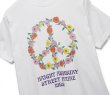 画像3: 【90's】【ビンテージ】【Haight Ashbury Street Faire】ヘイトアシュベリー【Tシャツ】白【花】【ピースマーク】シングルステッチ【Mサイズ程度】 (3)