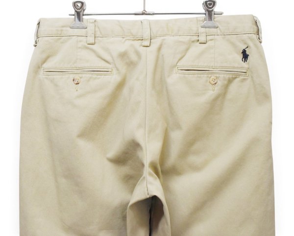 画像5: 90's~【ポロラルフローレン】【Polo by Ralph Lauren】Preston Pant【プレストンパンツ】ノータック【タンカラー】【34×32】 (5)