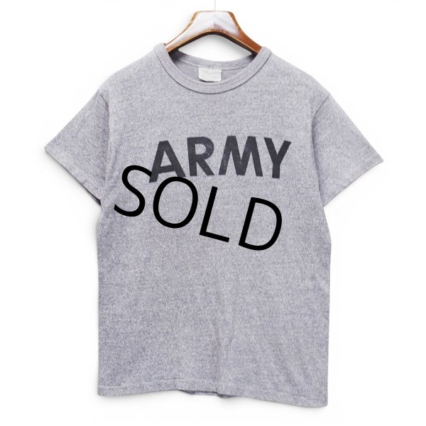 画像1: 【00's】【Champion】【チャンピオン】【ARMY】霜降りグレー【Tシャツ】【M】  (1)