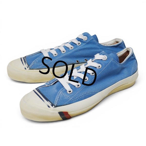 画像2: 【80's~】【ビンテージ】【PRO-Keds】【プロケッズ】ロイヤル・ロー【水色】【ローカット】【キャンバススニーカー】【US8】  (2)