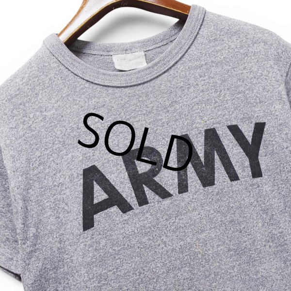 画像4: 【00's】【Champion】【チャンピオン】【ARMY】霜降りグレー【Tシャツ】【M】  (4)