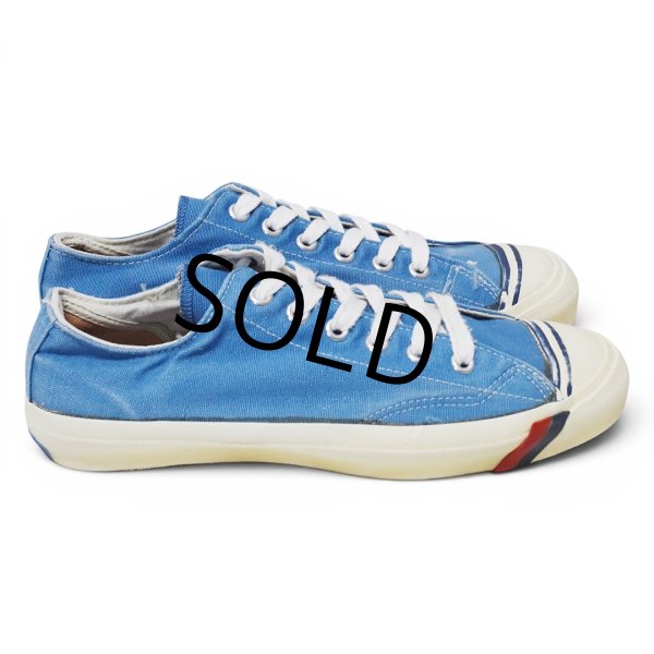 画像4: 【80's~】【ビンテージ】【PRO-Keds】【プロケッズ】ロイヤル・ロー【水色】【ローカット】【キャンバススニーカー】【US8】  (4)
