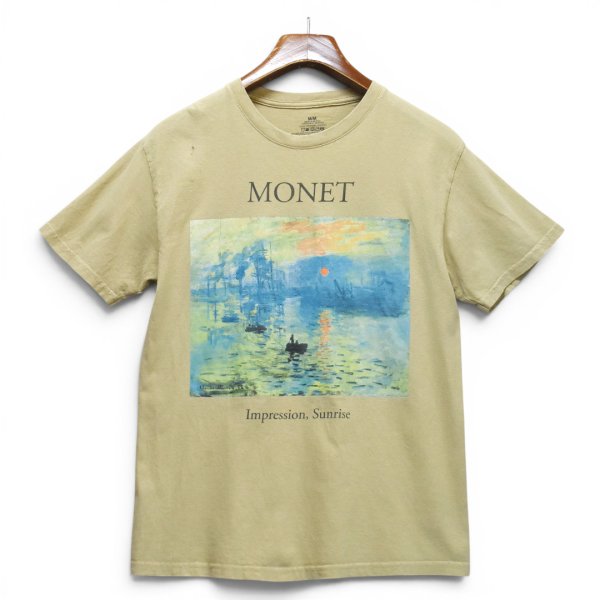 画像2: 【MONET】【モネ】【印象・日の出】Impression, Sunrise【アート系】【Tシャツ】【M】  (2)