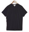 画像1: 【90's】ビンテージ【USA製】【ジェイクルー】【J.CREW】無地【VネックTシャツ】【ブラック】【S】  (1)