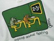 画像1: 【90's】ビンテージ【Grimm】動物実験反対【against animal testing】【犬と猫】白【Tシャツ】【L】  (1)