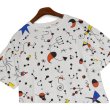 画像3: 【90's】【USA製】ビンテージ【GOUDA】【ジョアン・ミロ】【アートTシャツ】総柄Tシャツ【Lサイズ程度】 (3)