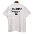 画像4: 【90's】【ビンテージ】【USA製】【ONEITA】オニータ【CEDARFEST'94】白【動物】【両面プリント】【ウイチョールアートTシャツ】【XL】  (4)