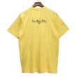 画像4: 【未使用】【The Black Dog】ブラックドッグ【犬プリント】【黄色】【Tシャツ】【L】  (4)