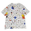 画像4: 【90's】【USA製】ビンテージ【GOUDA】【ジョアン・ミロ】【アートTシャツ】総柄Tシャツ【Lサイズ程度】 (4)
