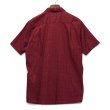 画像3: 【パタゴニア】【Patagonia】【Back Step Shirt】【ヘンプ＆コットン】【赤】【総柄】【半袖シャツ】【M】  (3)
