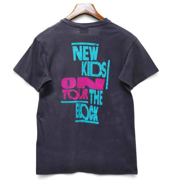 画像4: 【90's】【ビンテージ】【USA製】【ヘインズ】【Hanes】【NEW KIDS ON THE BLOCK】【ニュー・キッズ・オン・ザ・ブロック】【ツアーTシャツ】シングルステッチ【サイズM】 (4)