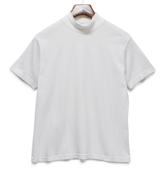 画像1: 【USA製】ビンテージ【ST. JOHN'S BAY】【セントジョンズベイ】【無地】【モックネック】【Tシャツ】【サイズL】  (1)