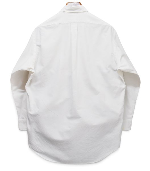 画像3: 【90's】【ビンテージ】【ラルフローレン】【Ralph Lauren】【YARMOUTH】【ボタンダウンシャツ】【白】【15 1/2-32】 (3)