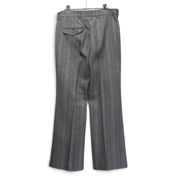 画像5: 【70's】ビンテージ【Levi's】【リーバイス】【STA-PREST】【スタプレ】【グレー】【ストライプ】【スラックス】ブーツカット【フレアパンツ】【W33程度】  (5)