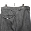 画像4: 【70's】ビンテージ【Levi's】【リーバイス】【STA-PREST】【スタプレ】【グレー】【ストライプ】【スラックス】ブーツカット【フレアパンツ】【W33程度】  (4)