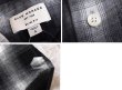 画像2: 【CLUB MONACO】【クラブモナコ】【長袖シャツ】長袖チェックシャツ【黒×白チェック】シャドーチェック ネルシャツ【サイズS】オンブレシャツ   (2)