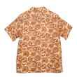 画像3: 【~50’s】【ビンテージ】【フルーツオブザルーム】【FRUIT OF THE LOOM】【Sportswear】【ブラウンペイズリー柄】【半袖シャツ】【M】  (3)