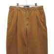 画像1: 【90's】【メキシコ製】【ラルフローレン】【Polo Ralph Lauren】HAMMOND PANT【ハモンドパンツ】【2タック】【チノパンツ】【ブラウン】コットンパンツ【34×34】 (1)