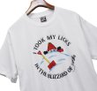 画像3: 【ほぼ未使用】【90's】【USA製】【ビンテージ】【フルーツオブザルーム】【FRUIT OF THE LOOM】【BEST】【I TOOK MY LICKS IN THE BLIZZARD OF 1996】【雪】シングルステッチ【Tシャツ】【サイズXL】 (3)