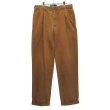 画像2: 【90's】【メキシコ製】【ラルフローレン】【Polo Ralph Lauren】HAMMOND PANT【ハモンドパンツ】【2タック】【チノパンツ】【ブラウン】コットンパンツ【34×34】 (2)
