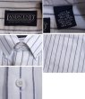 画像2: 【USビンテージ【ランズエンド】【LANDS' END】【白×グレーストライプ】【ボタンダウン】【長袖シャツ】【15 1/2-32】  (2)