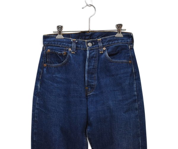 画像4: 【70's】【ビンテージ】【USA製】【リーバイス】【Levi's】【501】【66前期】【デニムパンツ】ブルーデニム【W29 L33】  (4)