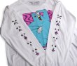 画像1: 【Trover Saves the Universe】トローバー セイブズ ザ ユニバース【Justin Roiland】【Glorkon】【モンスター】【白】ロンT【長袖Tシャツ】両袖プリント【XL】  (1)