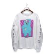 画像2: 【Trover Saves the Universe】トローバー セイブズ ザ ユニバース【Justin Roiland】【Glorkon】【モンスター】【白】ロンT【長袖Tシャツ】両袖プリント【XL】  (2)