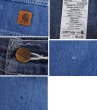画像2: ビンテージ【カーハート】【Carhartt】【ブルーデニム】【ペインターパンツ】【36×32】  (2)