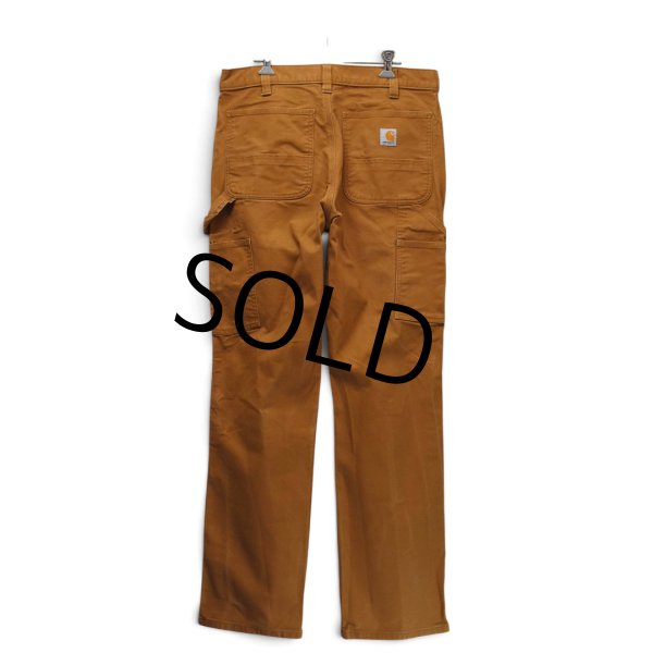 画像3: ビンテージ【カーハート】【Carhartt】【ブラウン】【ダック】ストレッチ【ペインターパンツ】【RUGGED FLEX】【RELAXED FIT】【32×32】  (3)
