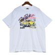 画像1: 【ほぼ未使用】【90's】【ビンテージ】【USA製】【SCREEN STARS BEST】スクリーンスターズ【PINE PARK】【CAR SHOW】【車】プリント【Tシャツ】シングルステッチ【白】【サイズXL】 (1)