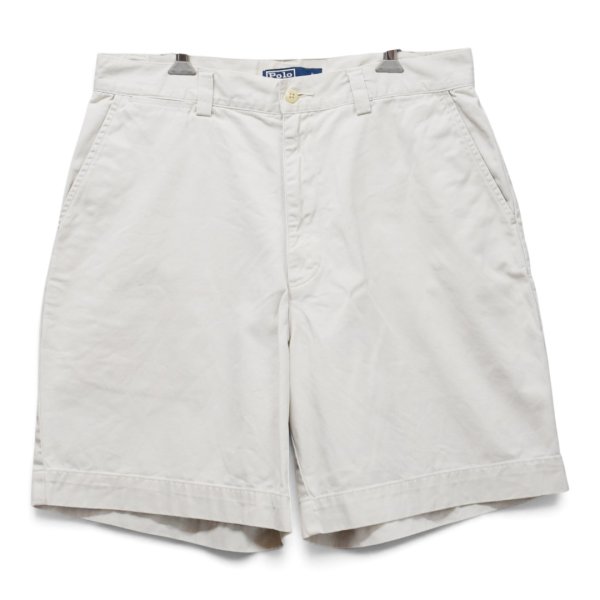 画像1: 【ラルフローレン】POLO RALPH LAUREN【ベージュ】【philip short】フィリップショーツ【コットンショーツ】【W33】  (1)