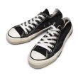 画像1: 【80's】ビンテージ【USA製】サイド当て布付き【コンバース】黒【CONVERSE】【チャックテイラー】【オールスター】US6 約24.5cm (1)