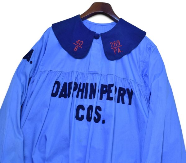 画像1: 【~40’s】【ビンテージ】【Pennsylvania】【Dauphin-Perry COS.】【プリズナーユニフォーム】【ワンピース】【サイズ不明】 FD1601-80-FH14 39800  (1)