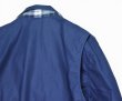 画像5: 90's ビンテージ【ラルフローレン】【Ralph Lauren】【襟裏チェック柄】【ジップアップ】コットンサテン【コットンブルゾン】【紺】【サイズL】 (5)