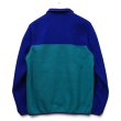 画像4: 【パタゴニア】【patagonia】【シンチラ】【スナップT】【フリースジャケット】【青×エメラルド】【サイズL】  (4)