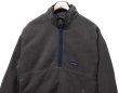 画像1: 【パタゴニア】【patagonia】【シンチラ】【ハーフジップ】【フリースジャケット】【グレー】【サイズL】  (1)