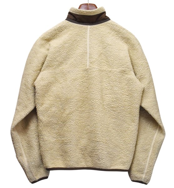 画像4: 【パタゴニア】【patagonia】【レトロX】クラシックレトロ【フリースジャケット】【ベージュ×茶】【M】  (4)