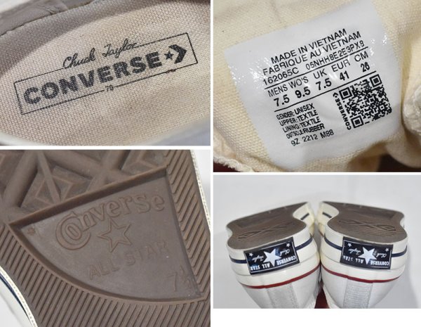 画像2: 【コンバース】【CONVERSE】【ALL STAR】【CT70】【白】【ローカットスニーカー】US 7 1/2【26cm】 (2)