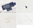 画像2: 【90’s】ビンテージ【ラルフローレン】【Ralph Lauren】【白×紺】【胸ポケット】【ポニーマーク】【半袖ポロシャツ】【サイズL】 (2)
