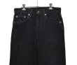 画像2: 【90’s】【ビンテージ】【USA製】【リーバイス】【Levi’s】【550】後染め【ブラック】【デニムパンツ】【W32】  (2)