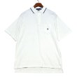 画像1: 【90’s】ビンテージ【ラルフローレン】【Ralph Lauren】【白×紺】【胸ポケット】【ポニーマーク】【半袖ポロシャツ】【サイズL】 (1)