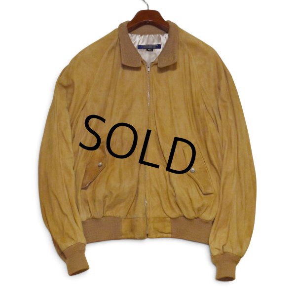 画像4: 【90’s】【ビンテージ】【USA製】【ブルックスブラザーズ】【Brooks Brothers】【スエードブルゾン】【ライトブラウン】【サイズ46L】 (4)