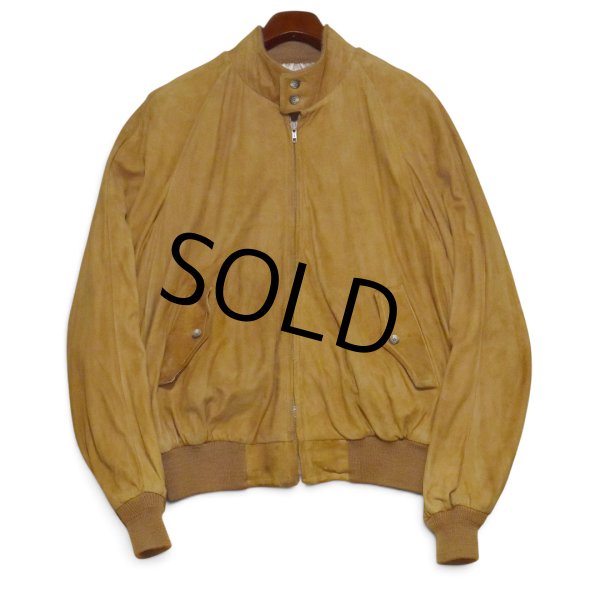 画像1: 【90’s】【ビンテージ】【USA製】【ブルックスブラザーズ】【Brooks Brothers】【スエードブルゾン】【ライトブラウン】【サイズ46L】 (1)