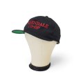 画像3: ビンテージ【YUPOONG】【ELLENDALE CO-OP】【企業キャップ】【黒×赤】【スナップバック】【フリーサイズ】 (3)