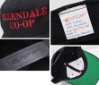 画像2: ビンテージ【YUPOONG】【ELLENDALE CO-OP】【企業キャップ】【黒×赤】【スナップバック】【フリーサイズ】 (2)
